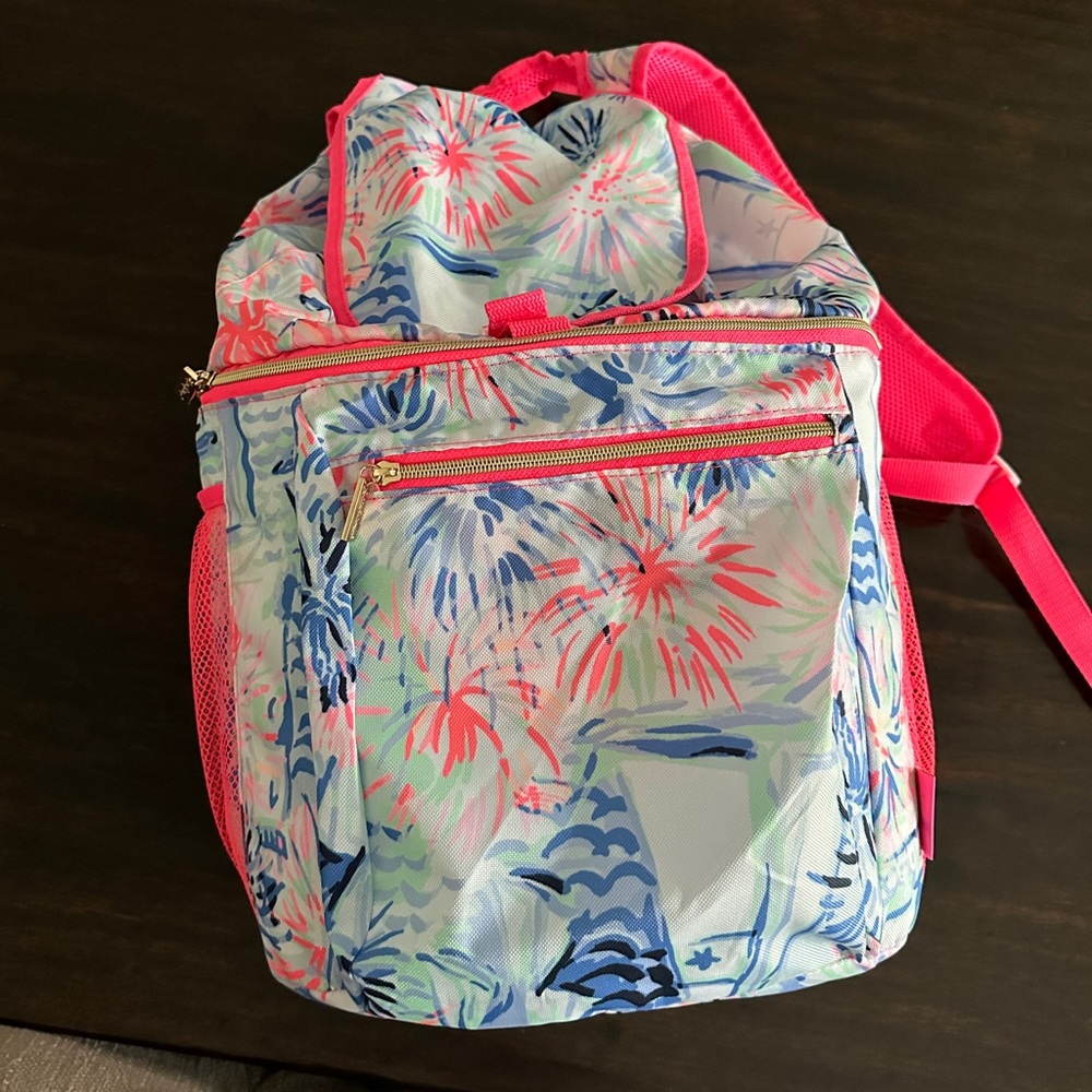 NWOT Lilly Pulitzer Cooler Backpack - Picture 2 of 8